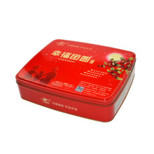 Chinese Mooncake Package Container Metal Mooncake Package Tin